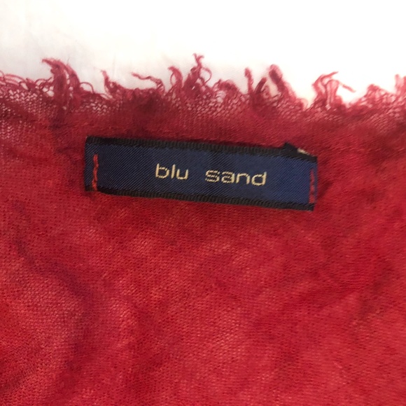 💥Super Sale💥Blu Sand Red Long Sleeve Shirt, Sz S - Picture 2 of 2